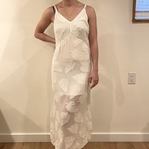 Wilfred Dual Layer Sheer Dress